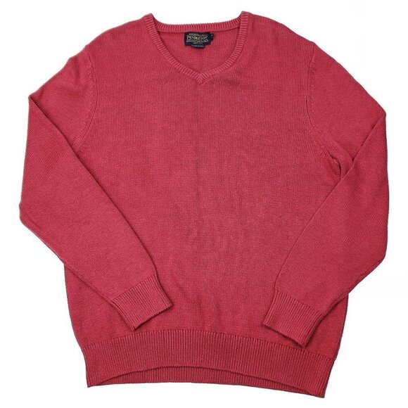 Pendleton Cotton Cashmere Sweater Pullover Long Sleeve Men's Medium - Picture 1 of 9